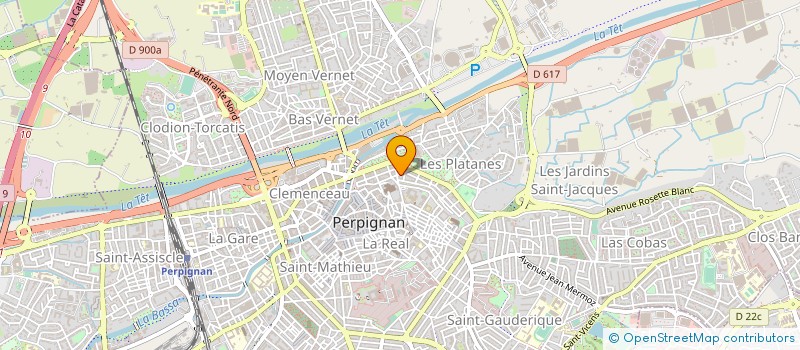 localisation de l'entreprise MONSIEUR SYLVAIN SARTRE à PERPIGNAN