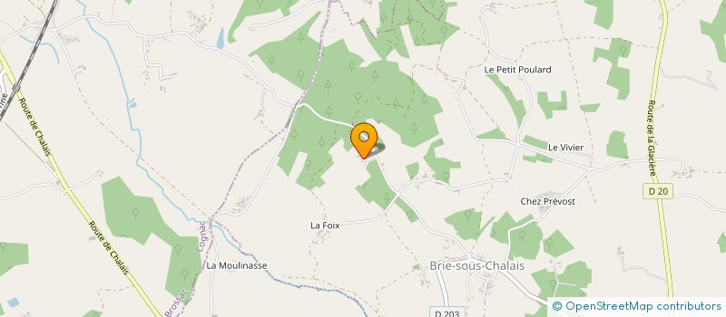localisation de l'entreprise MONSIEUR SYLVAIN SAUZEAU à YVIERS