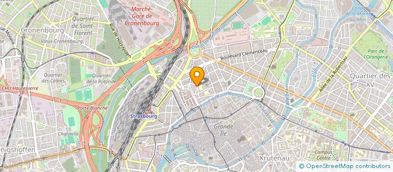 localisation de l'entreprise MONSIEUR SYLVAIN SCHEIDT à STRASBOURG
