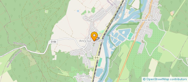 localisation de l'entreprise MONSIEUR SYLVAIN SCHIED  ANCY-DORNOT