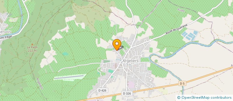 localisation de l'entreprise MONSIEUR SYLVAIN SCHWANDER  ARGELIERS