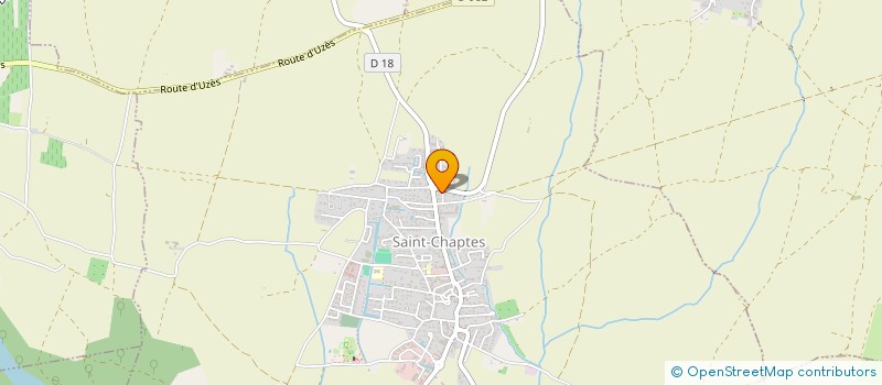 localisation de l'entreprise MONSIEUR SYLVAIN SCIOU  SAINT-CHAPTES