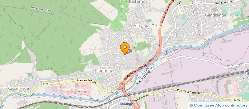 localisation de l'entreprise MONSIEUR SYLVAIN SCOUFLAIRE  CLOUANGE