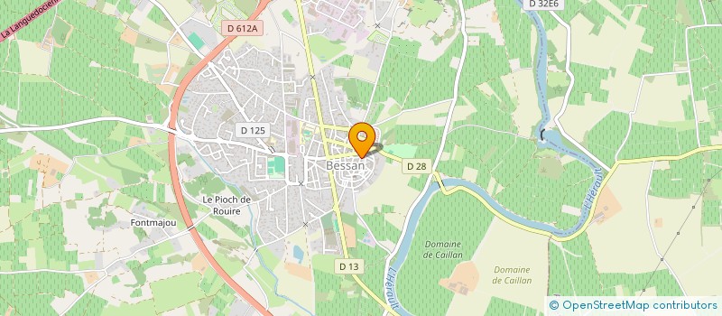 localisation de l'entreprise MONSIEUR SYLVAIN SEBELON  BESSAN