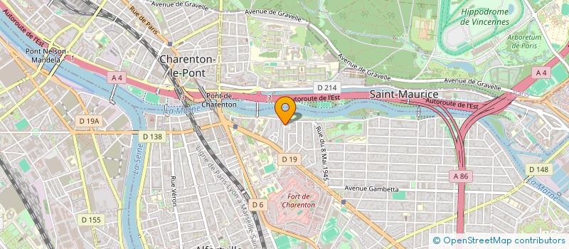 localisation de l'entreprise MONSIEUR SYLVAIN SECHERESSE  MAISONS-ALFORT