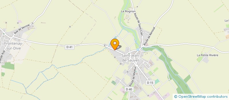 localisation de l'entreprise MONSIEUR SYLVAIN SECQ  SAINT-JEAN-DE-SAUVES