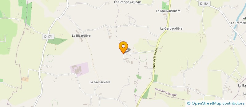 localisation de l'entreprise MONSIEUR SYLVAIN SEGUIN à MORTAIN-BOCAGE