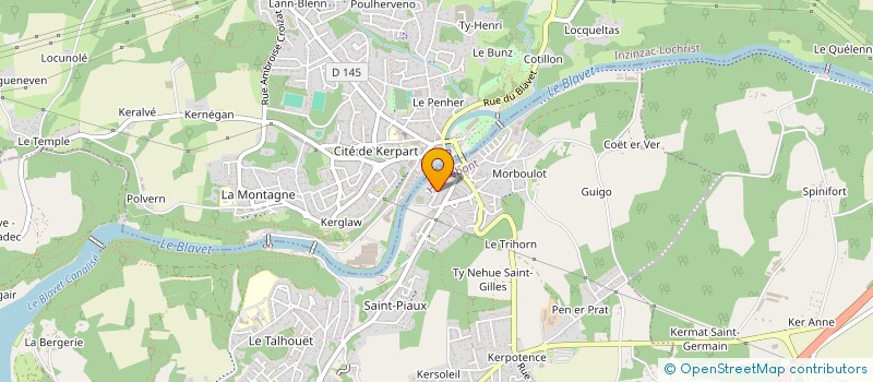 localisation de l'entreprise MONSIEUR SYLVAIN SERAINE à KERVIGNAC