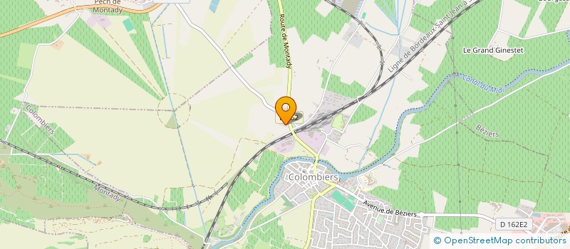 localisation de l'entreprise MONSIEUR SYLVAIN SINIBALDI à COLOMBIERS