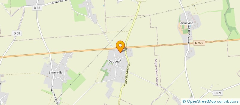 localisation de l'entreprise MONSIEUR SYLVAIN SORET  ANGERVILLE-LA-MARTEL