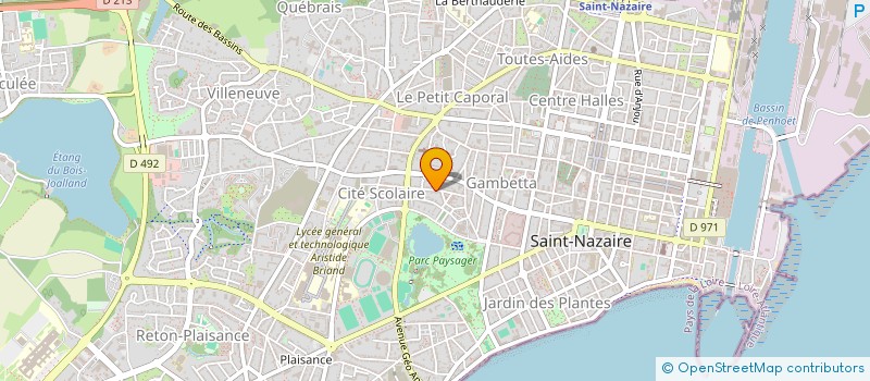 localisation de l'entreprise MONSIEUR SYLVAIN SOUCHET à SAINT-NAZAIRE