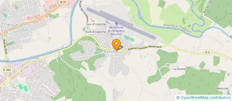 localisation de l'entreprise MONSIEUR SYLVAIN SOURMAY  BASSILLAC ET AUBEROCHE