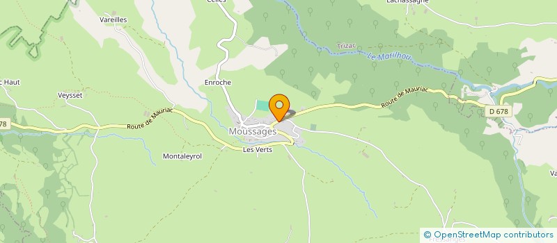 localisation de l'entreprise MONSIEUR SYLVAIN STAELENS à MOUSSAGES