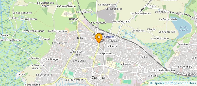 localisation de l'entreprise MONSIEUR SYLVAIN STAHL à COUERON