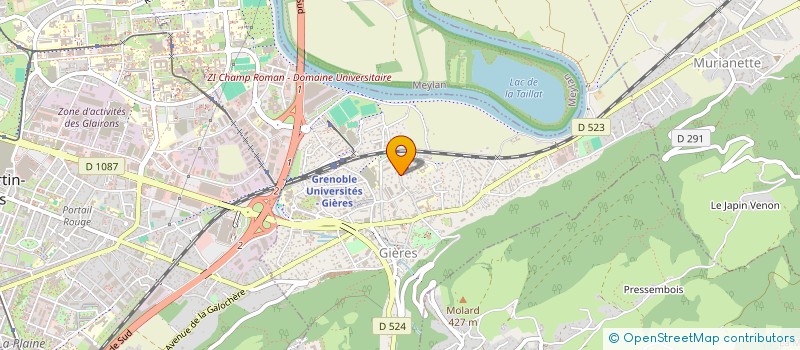 localisation de l'entreprise MONSIEUR SYLVAIN STAMBOULIAN  GIERES