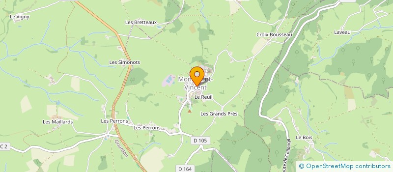 localisation de l'entreprise MONSIEUR SYLVAIN SUQUET  SAINT-BERAIN-SOUS-SANVIGNES