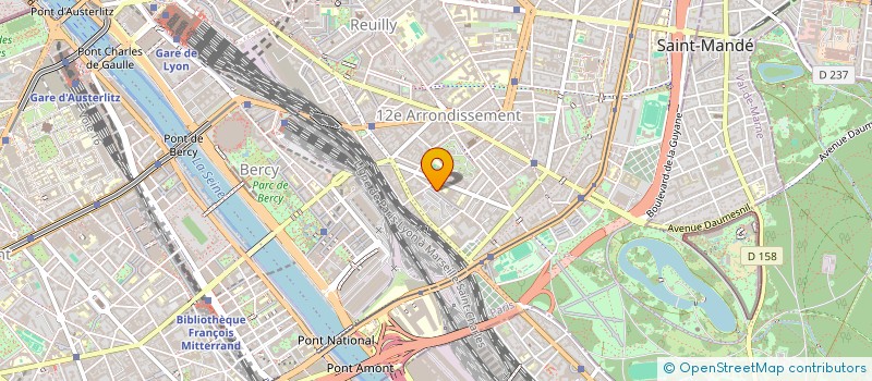 localisation de l'entreprise MONSIEUR SYLVAIN TAILLEUX  PARIS