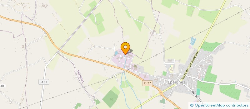 localisation de l'entreprise MONSIEUR SYLVAIN TAILPIED  EPAIGNES