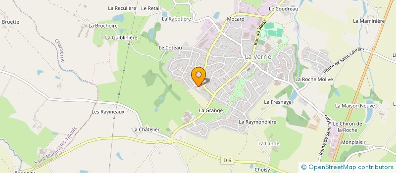 localisation de l'entreprise MONSIEUR SYLVAIN TCHA à CHOLET