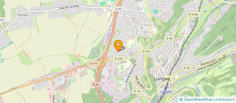 localisation de l'entreprise MONSIEUR SYLVAIN TEBATE à LONGWY