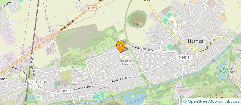 localisation de l'entreprise MONSIEUR SYLVAIN TEILLIEZ  MERICOURT