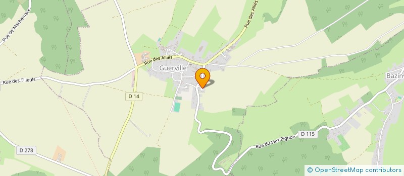 localisation de l'entreprise MONSIEUR SYLVAIN TERNOIS  GUERVILLE