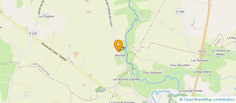 localisation de l'entreprise MONSIEUR SYLVAIN TESSIER  MEE