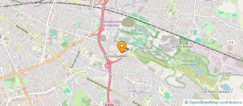 localisation de l'entreprise MONSIEUR SYLVAIN TEULIER  TRELAZE