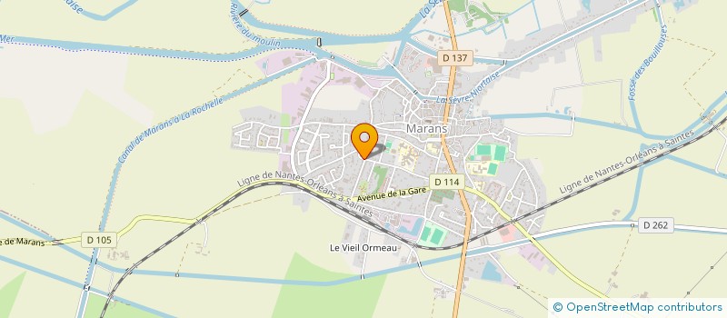 localisation de l'entreprise MONSIEUR SYLVAIN TEXIER  MARANS