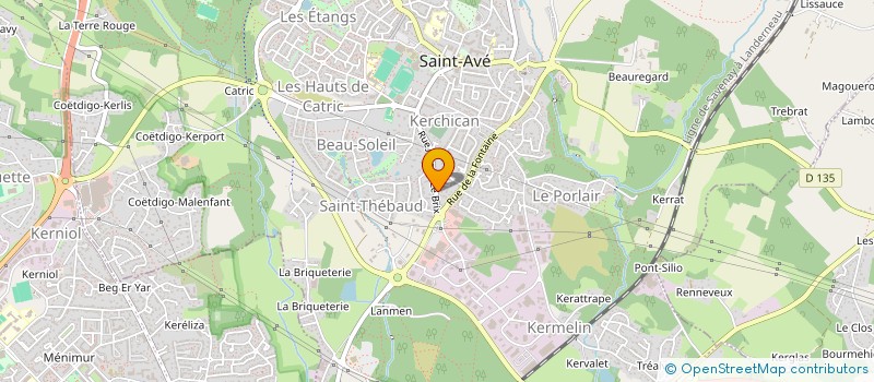 localisation de l'entreprise MONSIEUR SYLVAIN TEXIER à SAINT-AVE