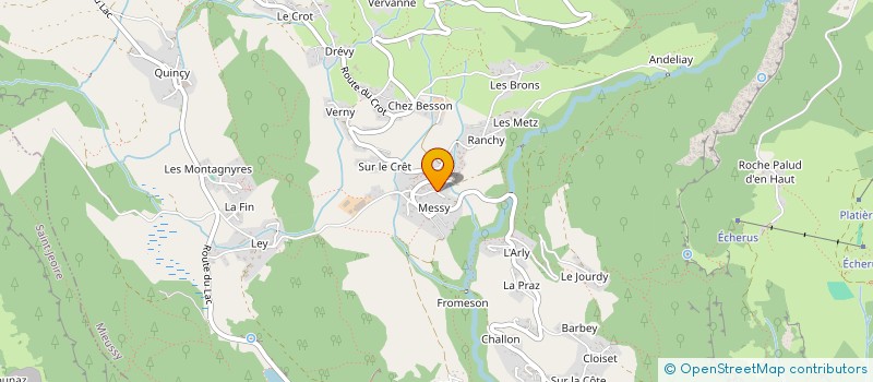 localisation de l'entreprise MONSIEUR SYLVAIN THIBAULT  TANINGES