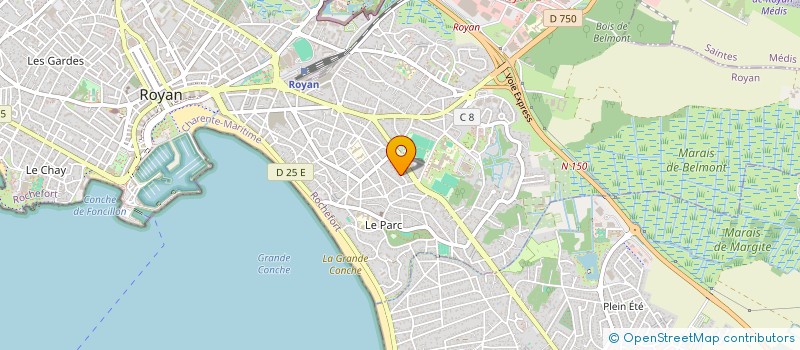 localisation de l'entreprise MONSIEUR SYLVAIN THIMOREAU  ROYAN