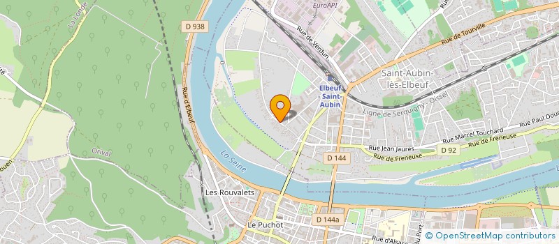 localisation de l'entreprise MONSIEUR SYLVAIN TRANCHARD  SAINT-AUBIN-LES-ELBEUF