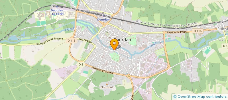 localisation de l'entreprise MONSIEUR SYLVAIN TREVISAN à DOURDAN