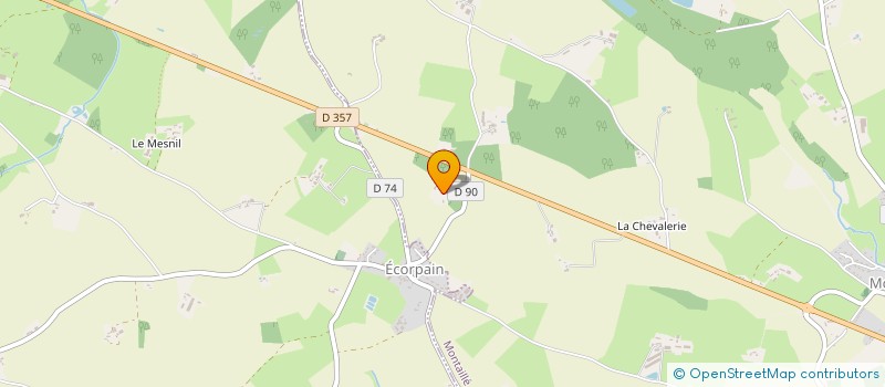 localisation de l'entreprise MONSIEUR SYLVAIN TROTTIER  MONTAILLE