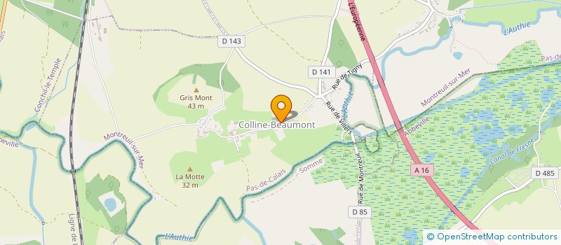 localisation de l'entreprise MONSIEUR SYLVAIN TURLURE  COLLINE-BEAUMONT