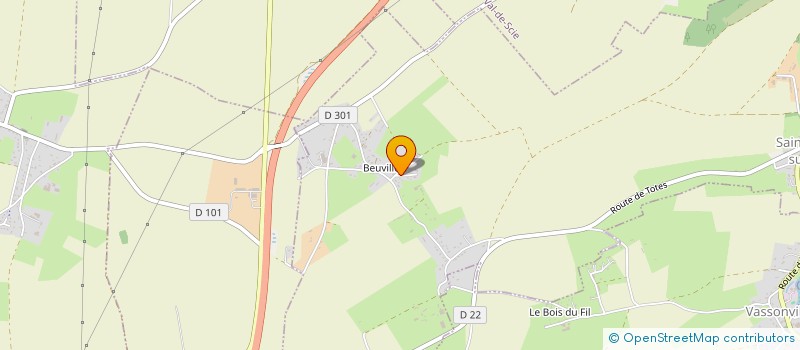 localisation de l'entreprise MONSIEUR SYLVAIN VALLE  SAINT-DENIS-SUR-SCIE