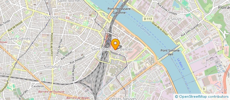 localisation de l'entreprise MONSIEUR SYLVAIN VANPEENE  BORDEAUX