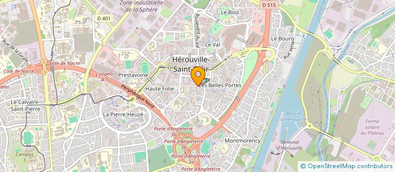 localisation de l'entreprise MONSIEUR SYLVAIN VASCAUT à HEROUVILLE SAINT CLAIR