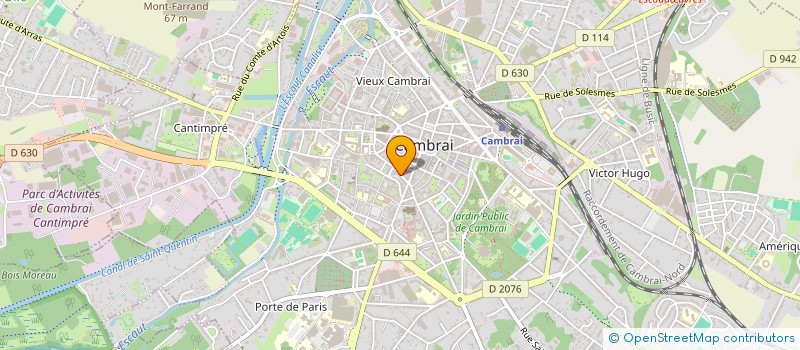 localisation de l'entreprise MONSIEUR SYLVAIN VASSEUR à FONTAINE-NOTRE-DAME