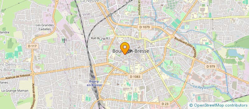 localisation de l'entreprise MONSIEUR SYLVAIN VASTEL à BOURG-EN-BRESSE