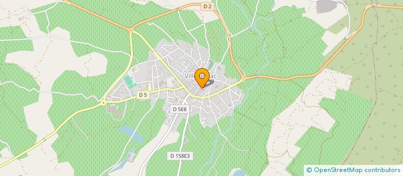 localisation de l'entreprise MONSIEUR SYLVAIN VEILLER  VILLEVEYRAC