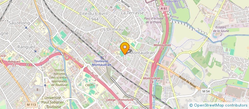 localisation de l'entreprise MONSIEUR SYLVAIN VERDIE à TOULOUSE