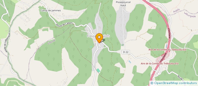 localisation de l'entreprise MONSIEUR SYLVAIN VERMANDE  FLAUJAC-POUJOLS