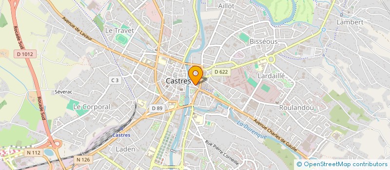 localisation de l'entreprise MONSIEUR SYLVAIN VERNHETTES à CASTRES