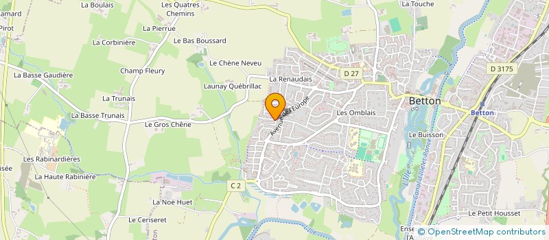 localisation de l'entreprise MONSIEUR SYLVAIN VIENS  BETTON