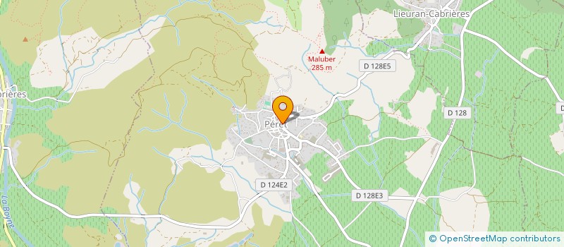 localisation de l'entreprise MONSIEUR SYLVAIN VIEULES  PERET