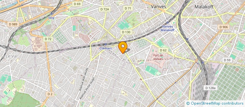 localisation de l'entreprise MONSIEUR SYLVAIN VIGANO  MALAKOFF