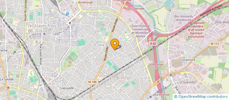 localisation de l'entreprise MONSIEUR SYLVAIN VIGNAL  TOULOUSE