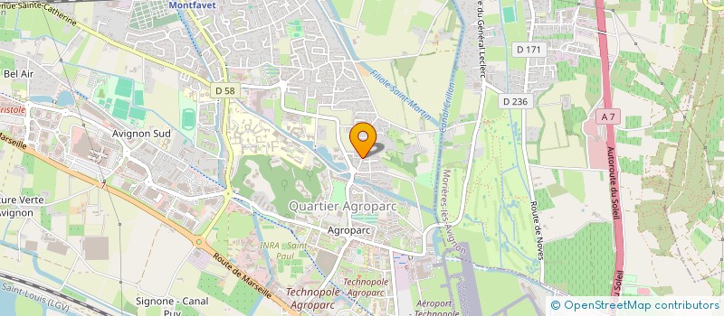localisation de l'entreprise MONSIEUR SYLVAIN VILLEMONT  AVIGNON